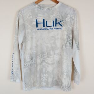 Huk x Yeti Youth Long Sleeve Performance Fishing Shirt